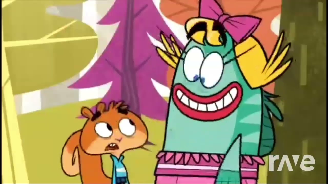 Scaredy Squirrel × Grojband Mashup