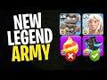 Road to Legend Rank 1 Dragon 29 | Part 1 Meteor Golem + Totem Army | Clash of Clans