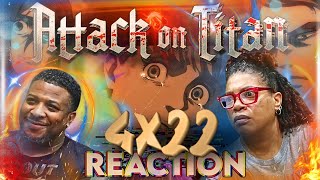 Attack On Titan 4x22 "Thaw" REACTION!!