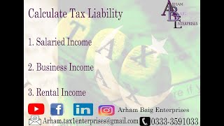 How to Calculate Tax Liability