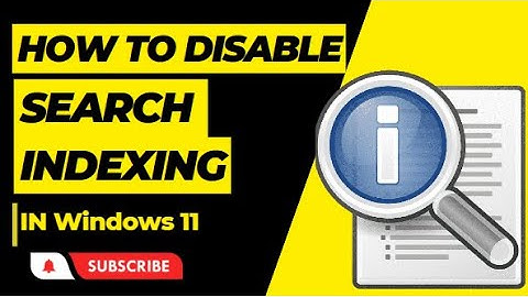 How to Disable Indexing in Windows 11 || How to Disable Windows 11 Search Indexing (Solution)