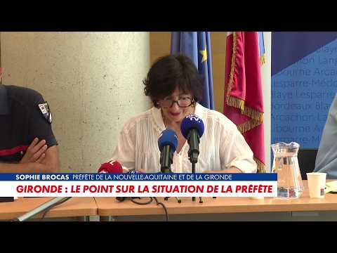 Miniature de la vidéo : Sophie Brocas : «Le feu est fixé à l'exception de deux points chauds»