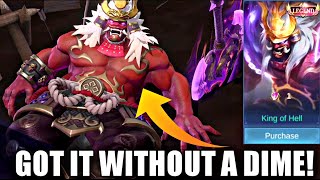 How Did I Get Francos Legend Skin Without A Dime Mobile Legends