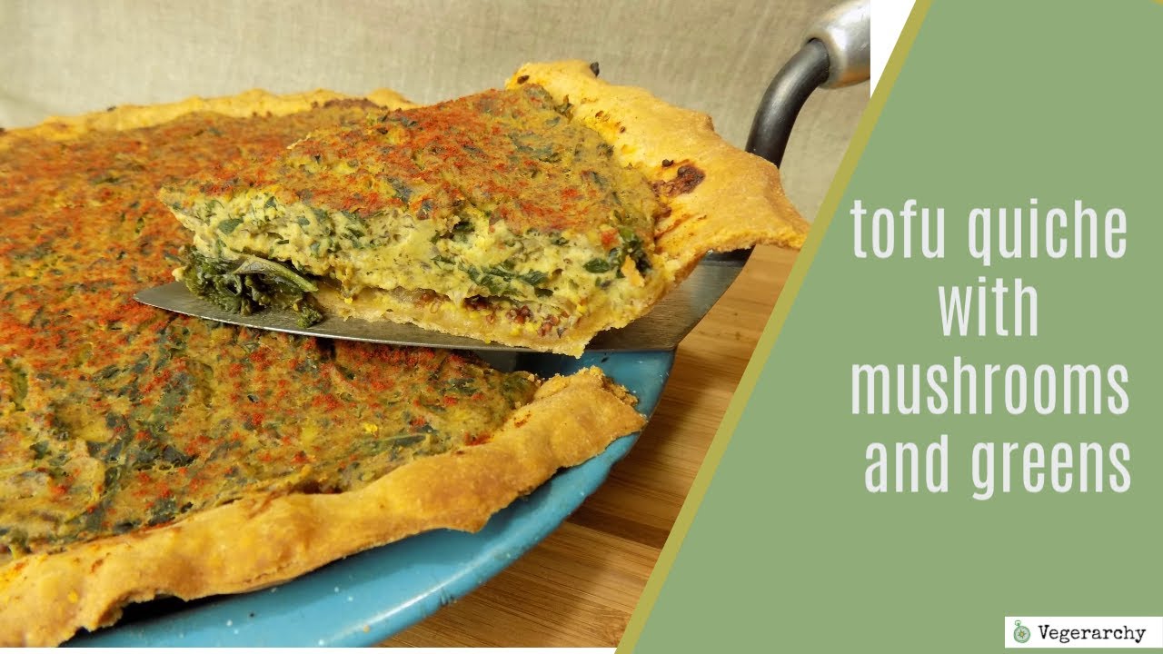 Easy Tofu Quiche - Vegan Family Favorite!
