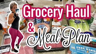 GROCERY HAUL \& MEAL PLAN | ALDI | WALMART | TARGET | PUBLIX | IN WITH JEN