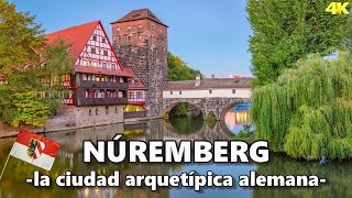 !Así es el casco histórico de Núremberg !!!🏰🇩🇪🏠😍