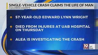 One Killed in Cullman County Wreck