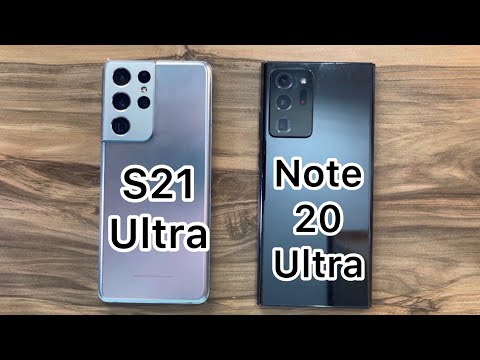 Samsung Galaxy S21 Ultra vs Samsung Galaxy Note 20 Ultra