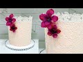 Cake decorating tutorials | How to make EDIBLE LACE | Sugarella Sweets