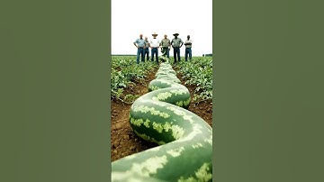 🐍 Watermelon SNAKE?! 🍉 Farmers SHOCKED by STRANGE Harvest! 🤯
