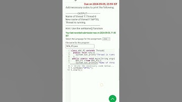 Nptel programming in Java week 6 programming assignment 5 solution #nptel#aboutcomputercode