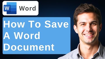 How To Save A Word Document In Microsoft Word [2025 Guide]