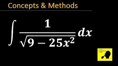 integrate 1/sqrt(9-25x^2) dx || `int(1/sqrt(9-25x^2))` dx