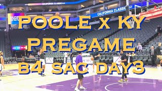 New: we are now livestreaming at https://www.twitch.tv/letsgowarriors
from golden state warriors (0-2) pregame before day 3 vs miami heat, 1
center...