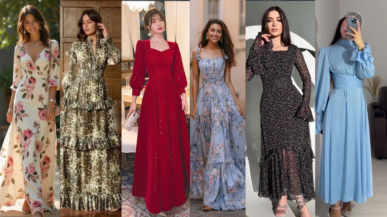 New fancy and stylish dress design 👗👗👗 #best daily long dress #sr creation #youtube.  