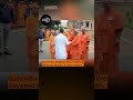 Suvendu Adhikari Bows Before Revered Monks At Belur Math