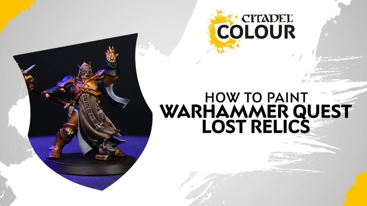 How to Paint Warhammer Quest Lost Relics YouTube