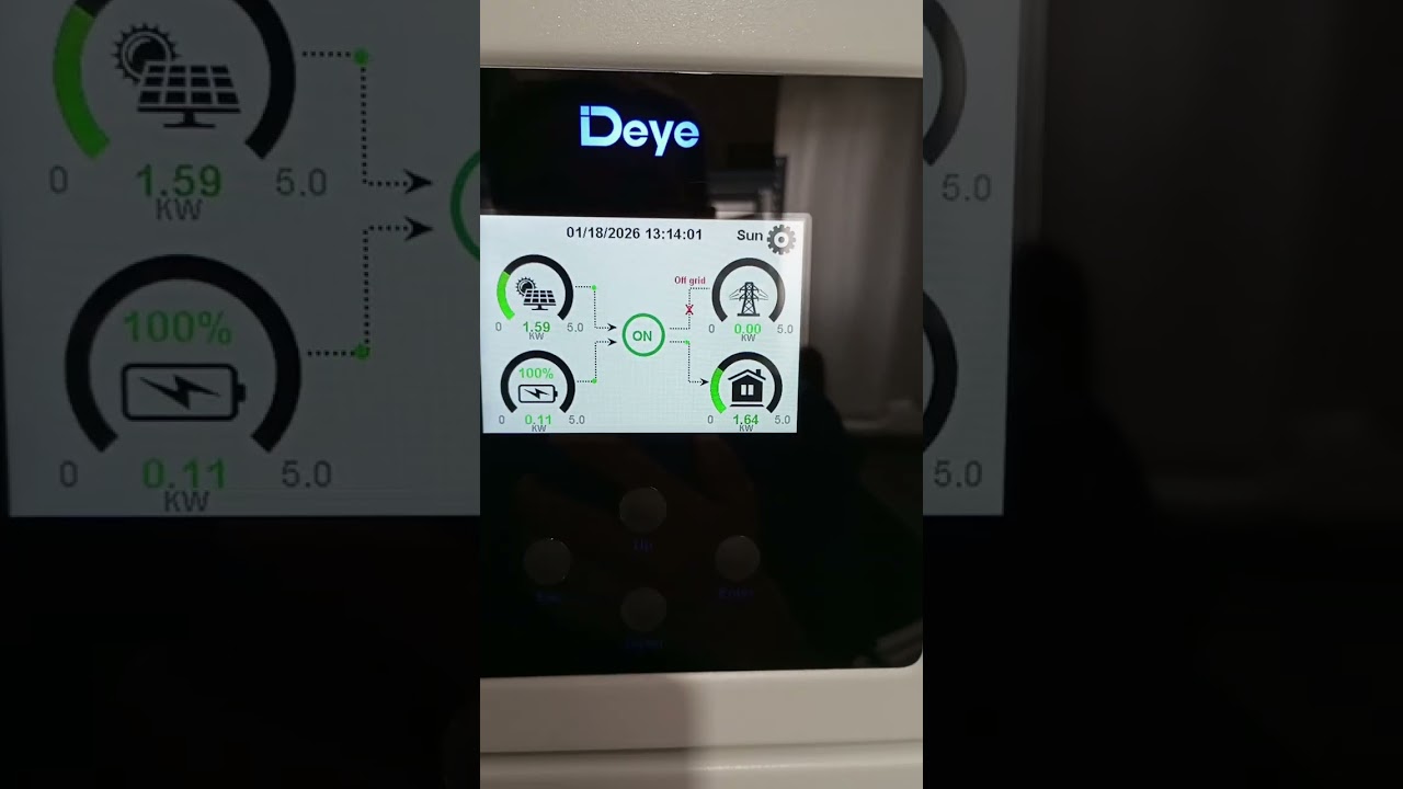 Inversor híbrido Deye 5k EU dicas para seus projetos off grid