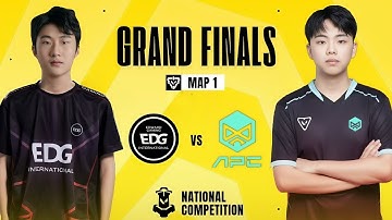 EDG vs. APC • Map 1 (Bo5) | Grand Finals | National Competition 2025 - Platform Track