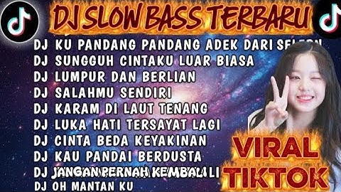 DJ SLOW BASS TERBARU |DJ TIKTOK TERBARU 2025 |DJ CINTA DARI SEBERANG DULL ALBUM