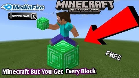 How To Download You Get  Every Block You Step On It Mod For Minecraft Pe || 100% WORKING || HINDI