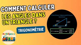 Trigonométrie Calcul Des Angles Dun Triangle Rectangle