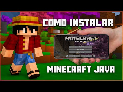 COMO JOGAR MINECRAFT JAVA NO CELULAR EM 2025