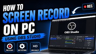 How to screen record on PC using Obs studio. Free, easy and safe.