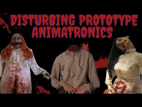 Distorted Animatronics Disturbing prototype animatronics - YouTube