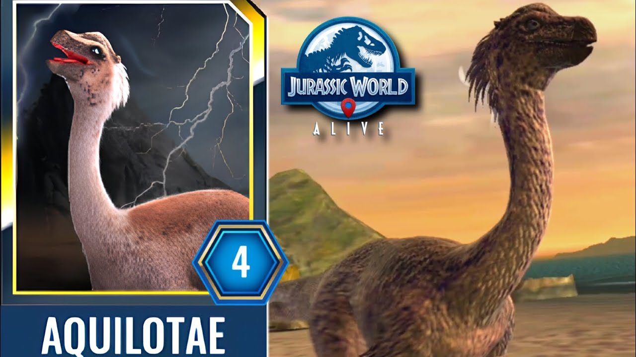 ET4 Aquilotae in Action! First Look PVP | Jurassic World Alive