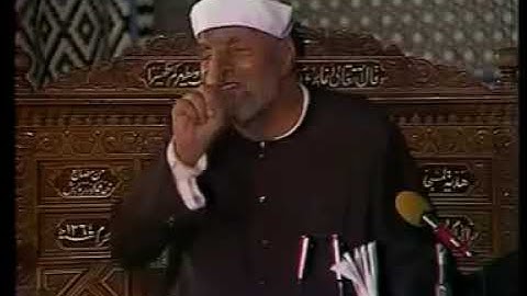 الشيخ محمد متولي الشعراوي/من الاية 104 الى الاية 109 من سورة يونس