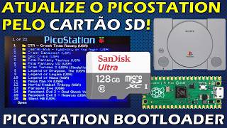 COMO ATUALIZAR O PICOSTATION PELO CARTÃO SD, SEM PRECISAR ABRIR O CONSOLE? TUTORIAL BOOTLOADER PS1