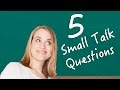 German Lesson - 5 Random Small Talk Questions - Listening Comprehension -- C1