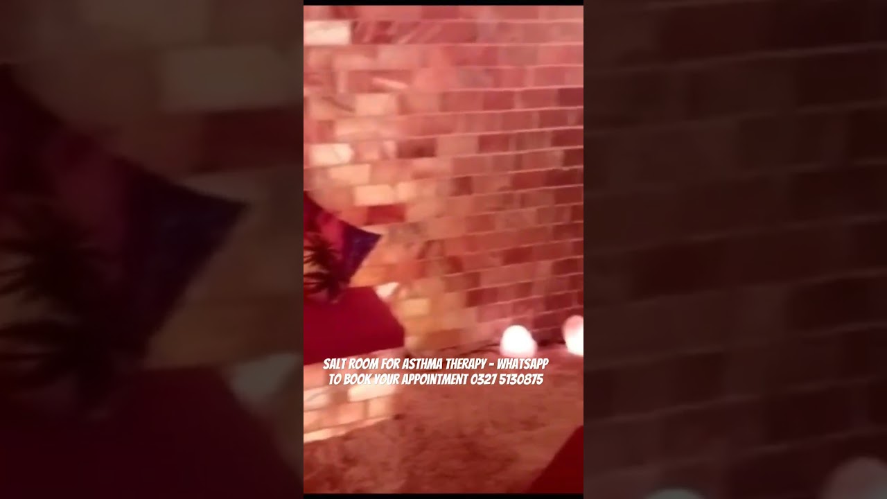 Salt Rooms for Asthma Therapy 