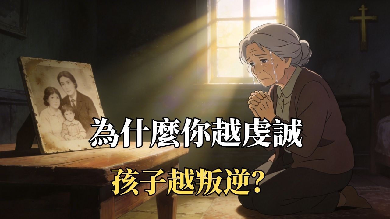 孩子遠離神，全怪父母沒教好？看懂大衛家的悲劇，治癒你深夜裡所有的自責與眼淚。