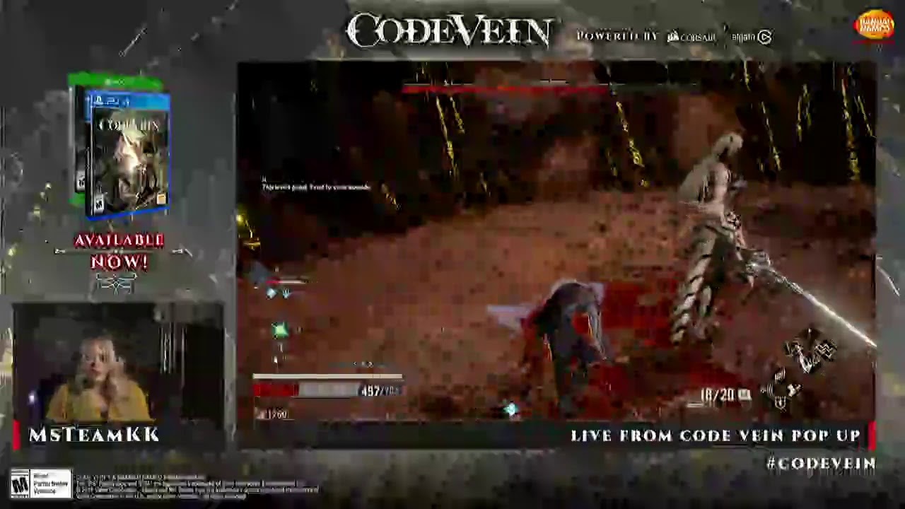 Code Vein Live from San Diego - YouTube
