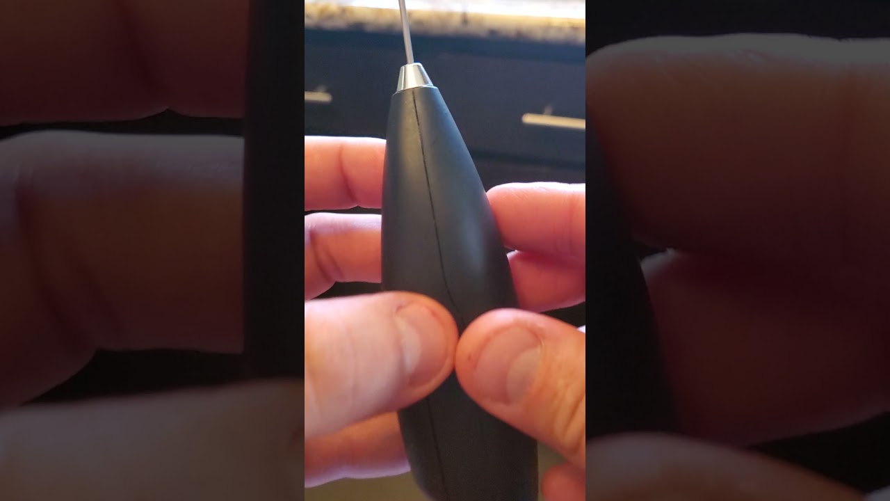 Fix bent frother wisk