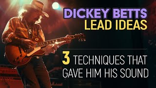 Dickey Betts Style Lead Guitar Lesson Plus The 3 Things That Give Him His Sound Guitar Lesson Ep565