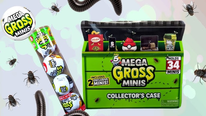 AD] ☣️Unboxing more Zuru Mega Gross Minis! 🤢These minis are