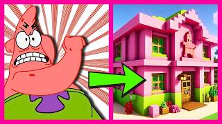 スポンジ・ボブの仲間たちが豪華なマインクラフトの家に！🧽🏠 | 必見🔥 screenshot 4