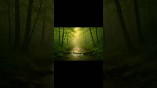 White Noise River Sunset | Birds & Nature Sounds for Deep Relaxation screenshot 5