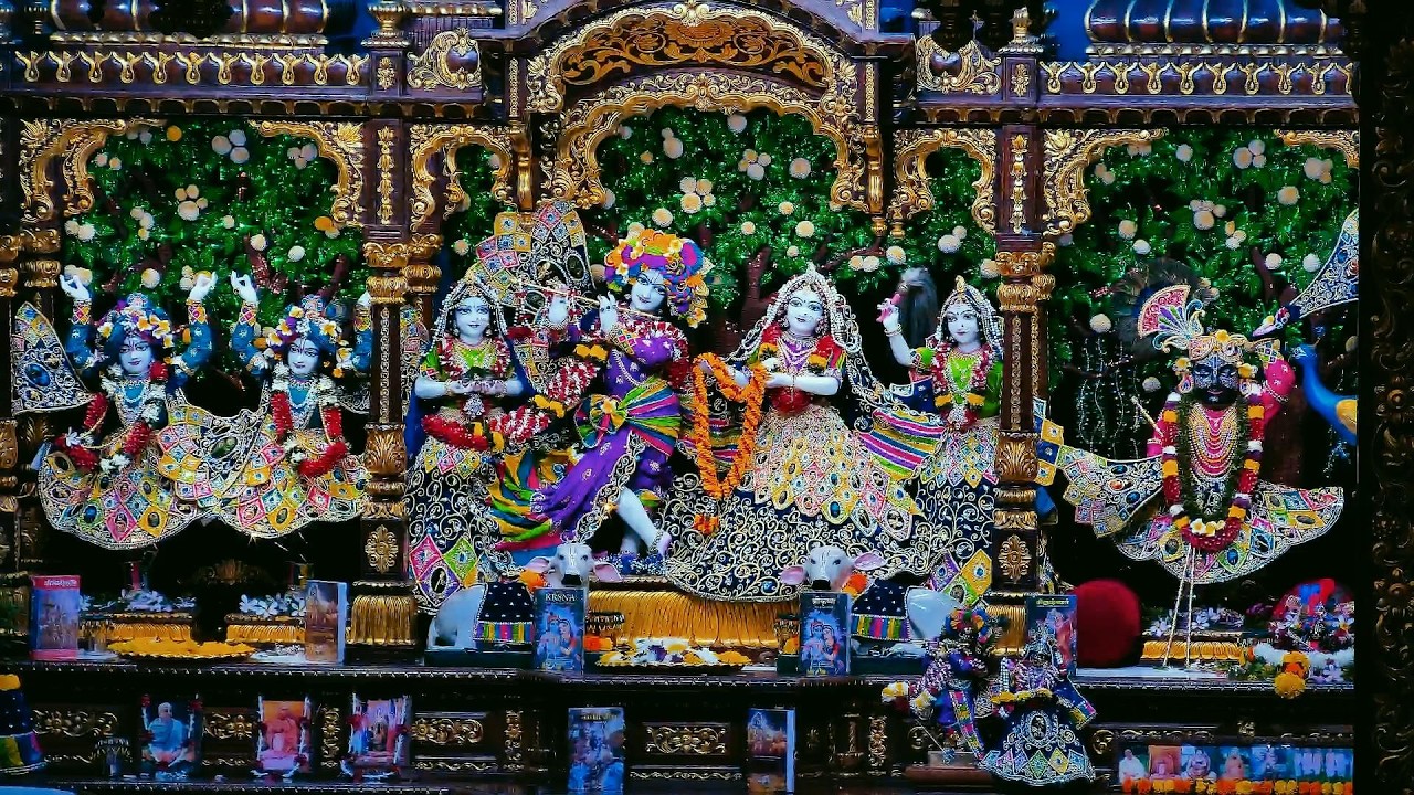 6th Mar. '26 | Sringar Aarti Darshan | Sri Sri Radha Gopinath Mandir | ISKCON Chowpatty Mumbai.