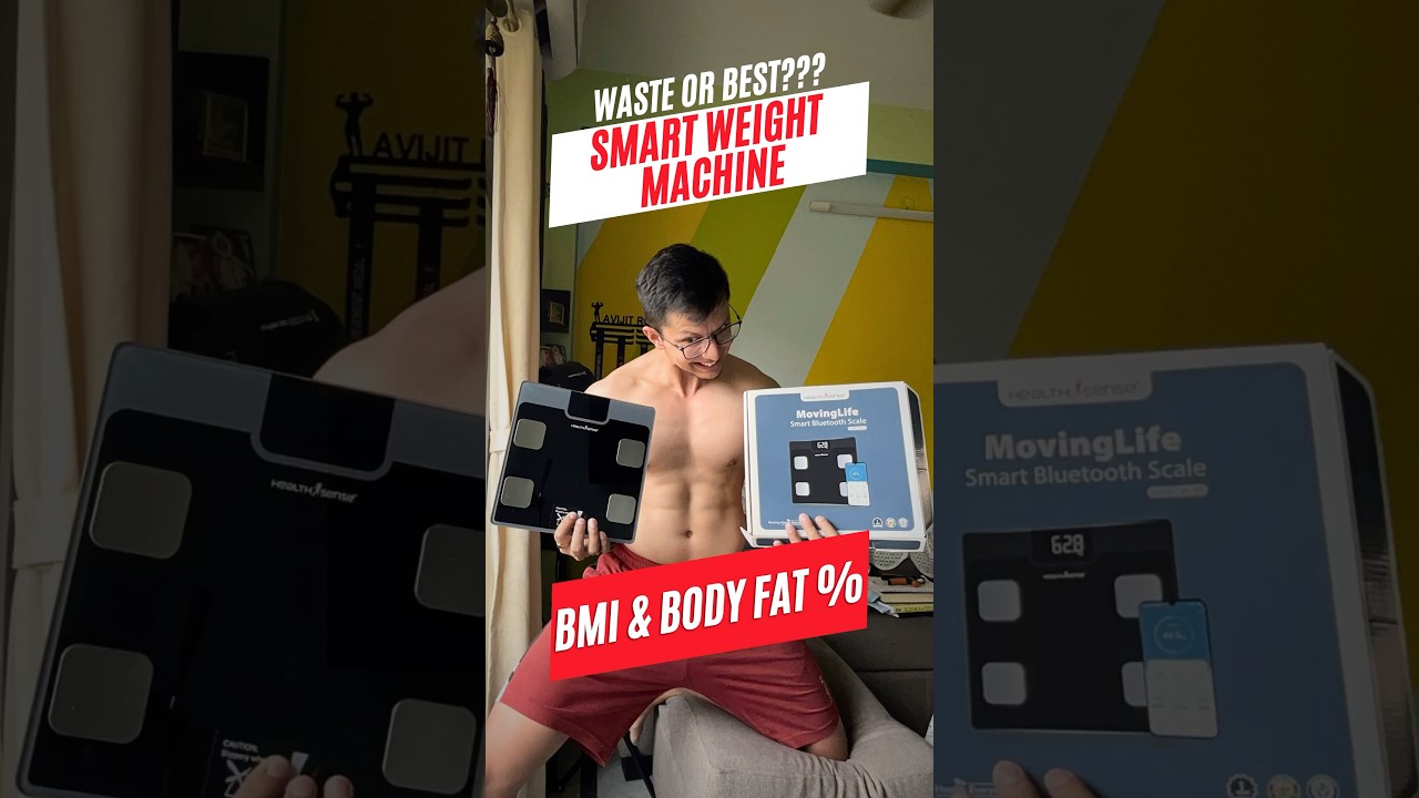 Smart BMI Weight Machine With Body Fat % Analyser #fitness #bodybuilding #gym #corefitlab