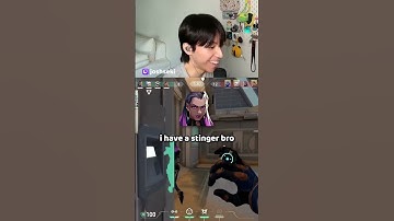 the stream sniping tilted him…