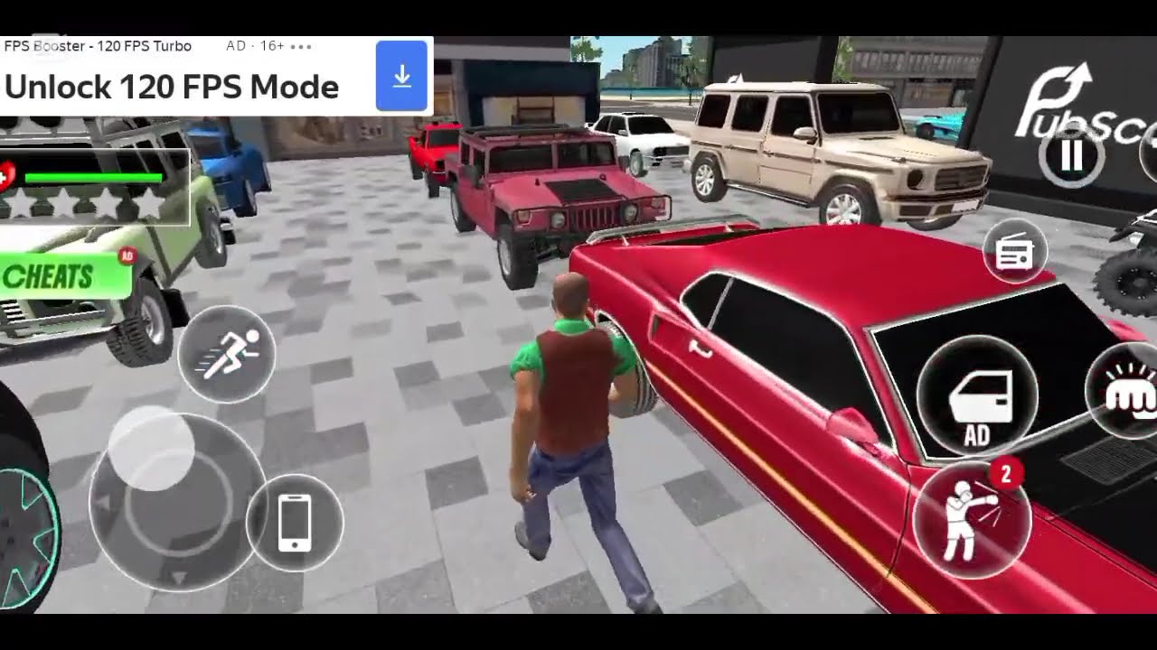 New G Wagon For Parking - Mafia Open World android game || Car Game 