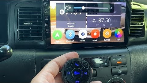 Adding Steering Wheel Control to the corolla xrs