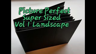 Picture Perfect Vol 1 Super Size Landscape Mini Album Book Blank for Sale