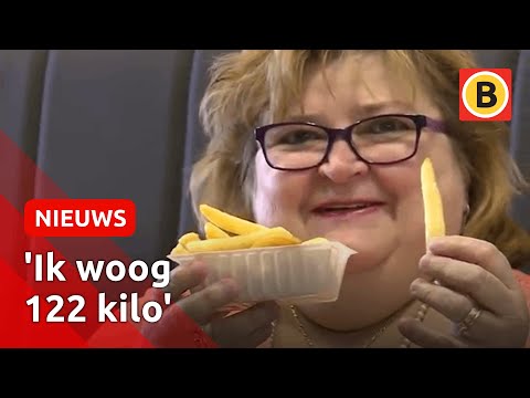 Annelies Stoop met morbide obesitas blijft friet eten ook na levensreddende gastric bypass operatie