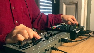 Ambient Jam - Roland SH-01A + Digitone