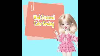 ZEPETO ZCC/Color grading week 3 tutorial
